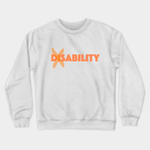 Not placing the "dis" in my ability. Crewneck Sweatshirt by Bododobird